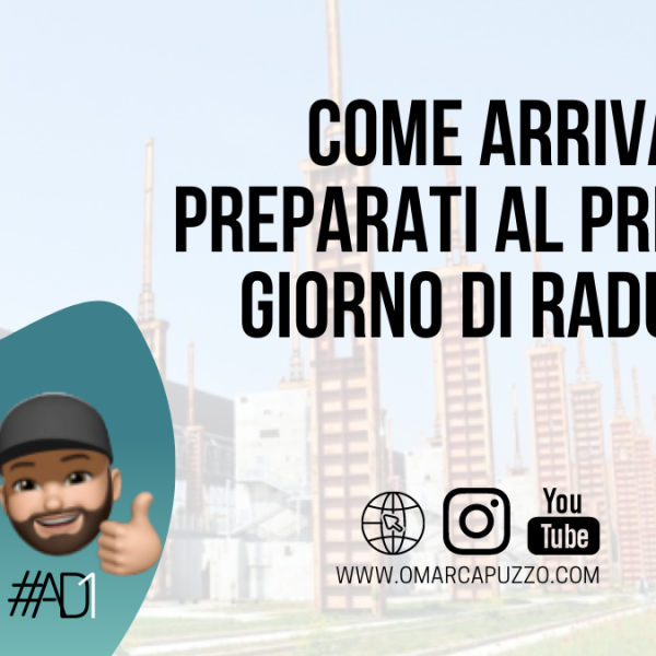 Il primo giorno: come arrivare preparati al raduno della squadra!